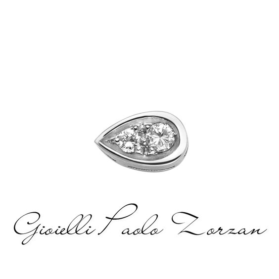 Charm Donna Oro Donna Elements in Oro bianco Diamante DCHF8558.004 - DCHF8558.004